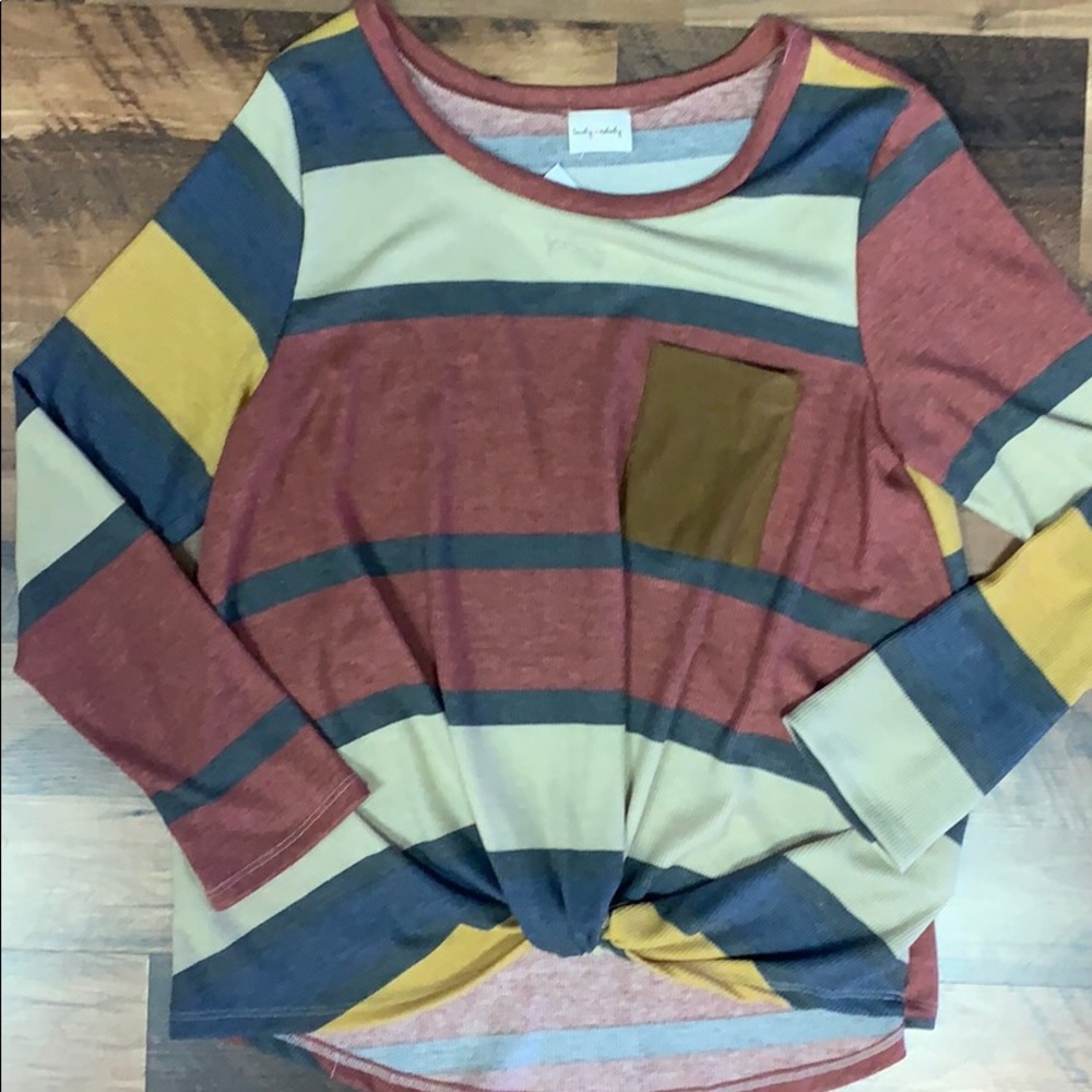 Thermal Striped Top
